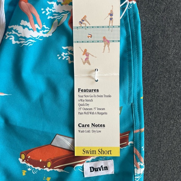 OBO Men’s Duvin 5in board shorts - Picture 5 of 5